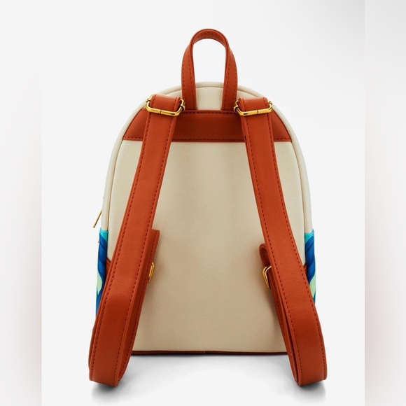 Disney Loungefly Peter Pan mermaid Lagoon Mini Backpack NWT - Picture 3 of 4